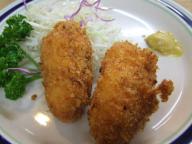 北千住　居酒屋　大はし　カニコロッケ