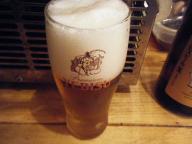 人形町　立飲み　酒喰洲　ビール