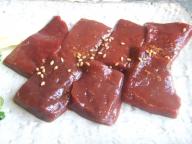 鶴橋　焼肉　吉田　レバ刺し
