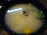 益田　居酒屋　田吾作　味噌汁