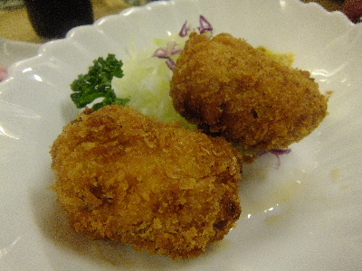 大はし　カニコロッケ