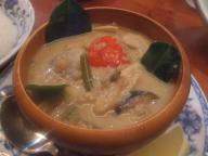 会津若松　居酒屋　籠太　グリーンカレー