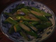 釧路　居酒屋　炉ばた　アスパラ