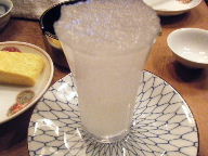 恵比寿　居酒屋　さいき　凍結酒