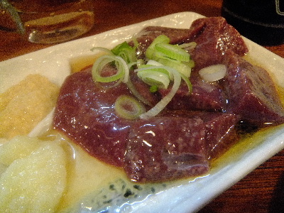 五反田　ばん　レバ刺