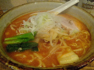 粋な一生　辛味噌ラーメン