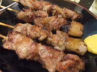 京成小岩　居酒屋　三平　モツ焼き