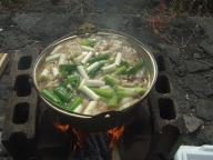 仙台　居酒屋　かん　芋煮鍋