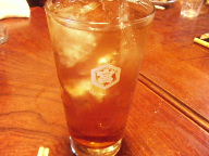 北千住　居酒屋　藤や　ほうじ茶割