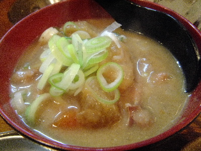 ばん　もつ煮込み