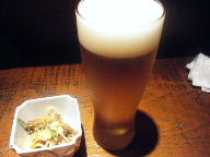 高砂　居酒屋　鳥ひろ　ビール