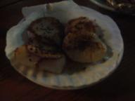 釧路　居酒屋　炉ばた　ホタテ