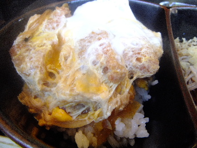 高砂　朝日屋　カツどん