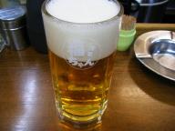 浅草　福ちゃん　ビール