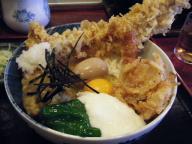 立石　うどん　むぎや　穴子一本うどん