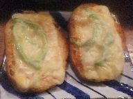 新橋　ぼんそわ　ピザっぽいトースト