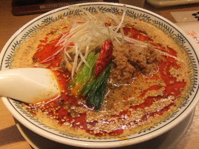 青砥　源蔵ラーメン　坦々麺