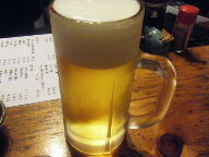 秋葉原　居酒屋　赤津加　ビール