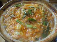 仙台　居酒屋　ぽっぽや　牛カルビチゲ鍋