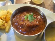 京都　ラトナカフェ　チキンカレー