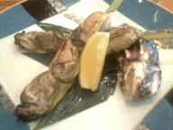 塩釜　居酒屋　すし哲　焼き牡蠣