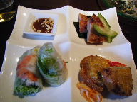 浅草　タイ・ベトナム料理　クロープクルア　オードブル