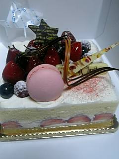 20071222_リッツカールトン_クリスマスケーキ