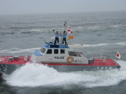 県警の船