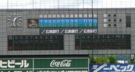 20080813ウエスタン最終戦スコア