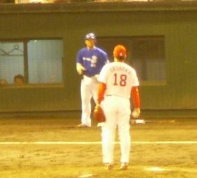 1006佐々岡最後のマウンド