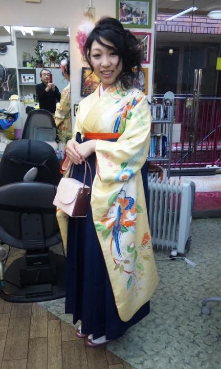 卒業式袴スタイル４