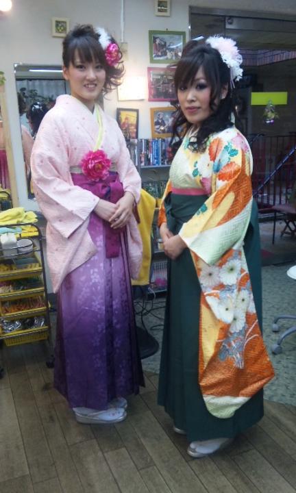 卒業式袴スタイル３