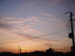 2006最後の夕日