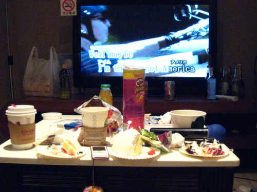 台北で日本のカラオケ★