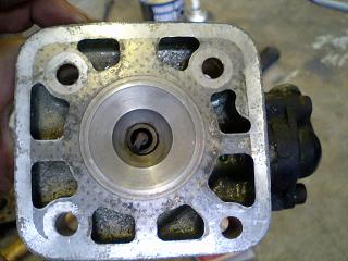 キレイに掃除したヘッド