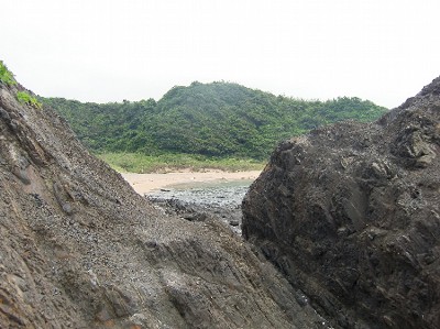 いよいよ海岸へ
