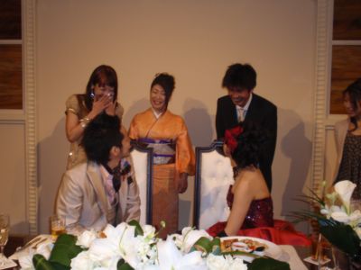 サリーを着て友人結婚式へ!