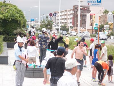 人間塩出し昆布マラソン 江ノ島