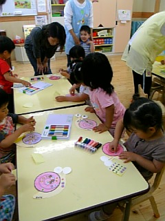 カタツムリ製作。