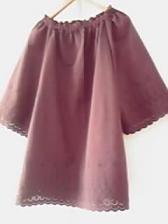 チュニック_スカラップ1