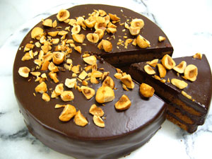 ショコラの深い味わいのケーキ