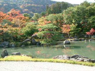 天龍寺の庭園(嵐山)