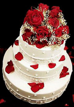 ウェディングケーキ♪