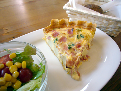キッシュのランチ