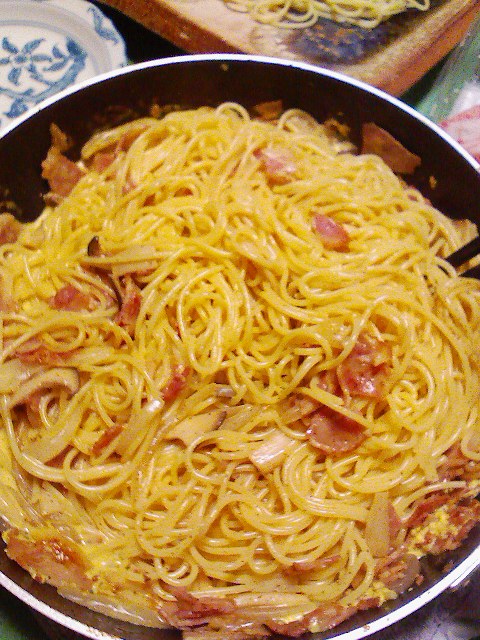 まっぺいカルボナーラ