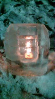 氷の灯篭