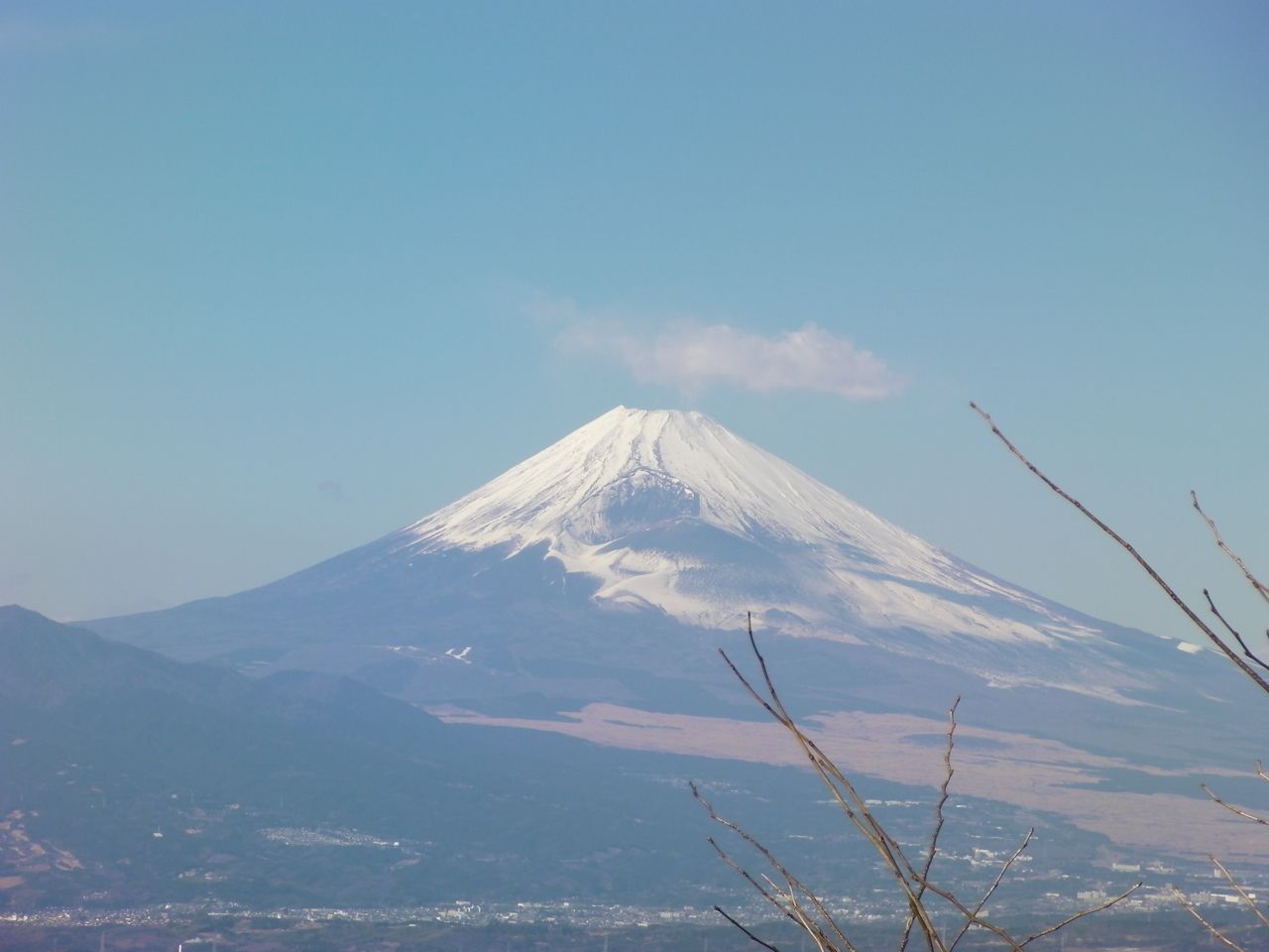 伊豆スカイラインからの富士山 in 2010