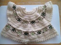 丸ヨークのカーデ　後ろ