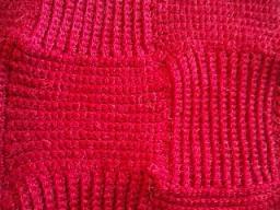 石畳み編み拡大