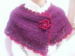 ミニケープ着画前